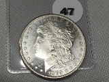 1879-S Morgan Dollar, Unc., Nice Coin