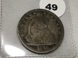 1845-0 Seated Half