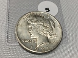 1921 Peace Dollar