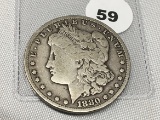 1880-CC Morgan Dollar