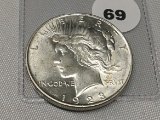 1923-D Peace Dollar