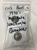 Lot of (15) Proof 1970's (Mix Date) Washington Quarters