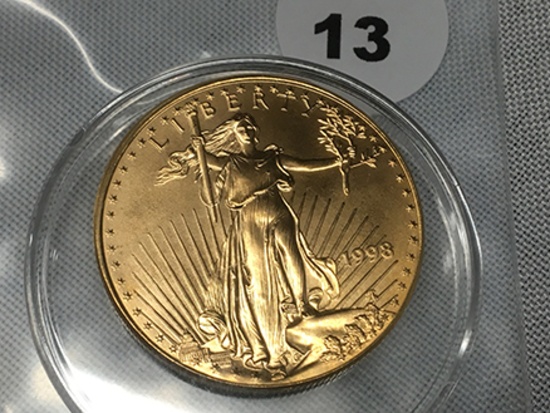 1998 $50 American Eagle 1 oz. Gold