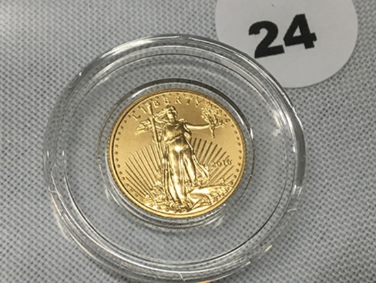2016 $5 Gold Eagle