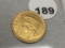 1854 $3 Gold