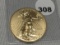 2015 (1 oz Gold) $50 Eagle, BU