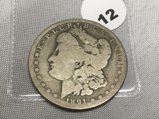 1891-O Morgan Dollar