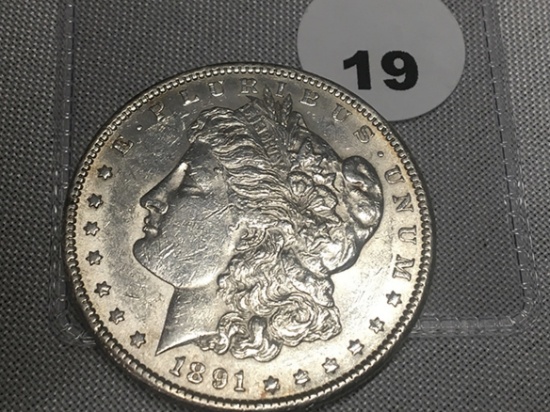 1891-S Morgan Dollar