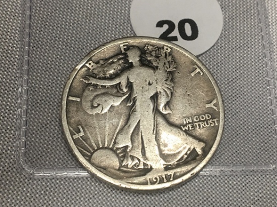 1917 Walking Liberty Half