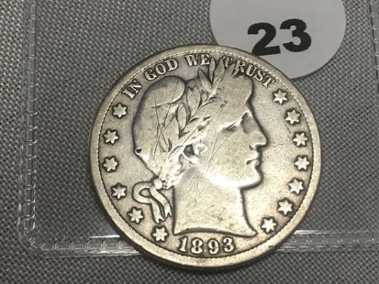1893-O Barber Half