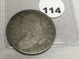 1822 Bust Half