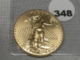 2015 (1 oz Gold) $50 Eagle, BU