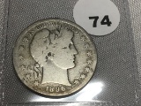 1896-S Barber Half