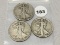 1918, 18-D, 18-S Walking Liberty Half Dollars