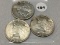 3X$ 1922 Peace Dollars