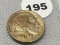 1921-S Buffalo Nickel