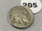 1926-S Buffalo Nickel