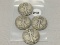 1933-S, 34, 34-D, 34-S Walking Liberty Half Dollars