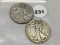 1938, 38-D Walking Liberty Half Dollars