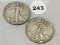 1940, 40-S Walking Liberty Half Dollars