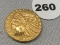 1909-D $5 Indian Gold