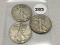 1944, 44-D, 44-S Walking Liberty Half Dollar