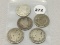 (2) 1907, (2) 07-D, 07-S Barber Quarters
