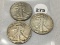 1946, 46-D, 46-S Walking Liberty Half Dollars