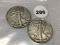 1947, 47-D Walking Liberty Half Dollars
