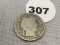 1896 Barber Dime