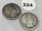 1914, 14-D Barber Quarters
