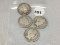 (4) 1914 Barber Quarters