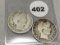 1892-O, 92-S Barber Quarters