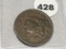 1835 Lg 8 & Stars Large Cent