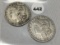 2X$ 1890, 90-O Morgan Dollars