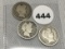 1914, 14-D, 14-S Barber Dimes