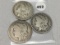 3X$ 1890-O Morgan Dollars