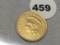 1855 $3 Gold