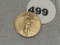 2015 (1/10th oz Gold) $5 Eagle