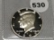 1992-S Silver Proof Kennedy Half