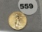 2015 (1/10th oz Gold) $5 Eagle