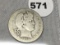 1913-S Barber Quarter