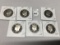 Lot of 6 1990's Proof Kennedy Half Dollars