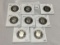 Lot of 8 1990's Proof Kennedy Half Dollars