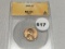 1955 Lincoln Cent MS65 Red