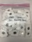 (183) 1990's Roosevelt Dimes, Majority UNC