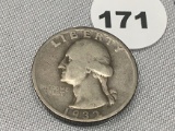 1932-S Washington Quarter
