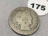 1892-S Barber Quarter