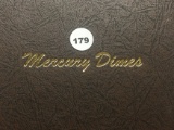 Near Complete Set of Mercury Dimes (Less 16-D, 21, 21-D) 75 Total Coins