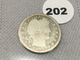 1897-S Barber Quarter
